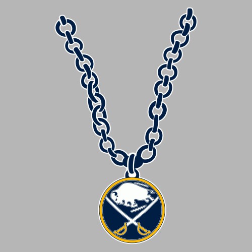 Buffalo Sabres Necklace logo iron on paper